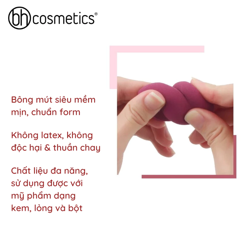 Miếng Mút Tán Nền BH Cosmetics Foundation Blender BHM003